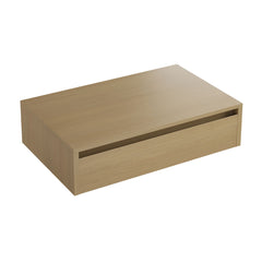 Wall-Mounted Bathroom Vanity Cabinet, Avancer, 36 in without Top in Natural Oak