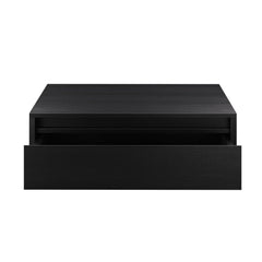 Wall-Mounted Bathroom Vanity Cabinet, Avancer, 36-Inch with 1 Drawer in Black Oak