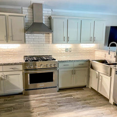 Wall Mounted Range Hood, 30 Inches Wide in Stainless Steel