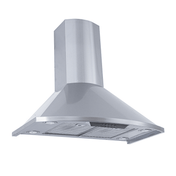 Wall-Mounted Range Hood, Vector, 30 Inches Wide in Stainless Steel