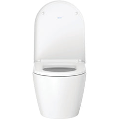 Wall-Mounted Washdown Toilet, ME by Starck, Elongated, Ceramic, White