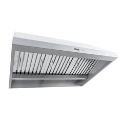 Wall Range Hood, Ducted, 36 Inch, 2000 CFM, Stainless Steel