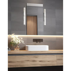 Wall Sconce, 1 Light, Matte Black with White Faux Alabaster Shade