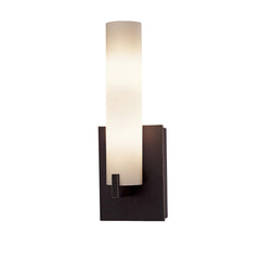 Wall Sconce, 1 Light with Etched Opal Glass Shade