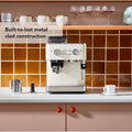 Detail | KitchenAid KES6551 built-in grinder and bean hopper close-up