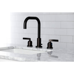 Widespread Bathroom Faucet, Centurion, Two-Handle in Oil Rubbed Bronze