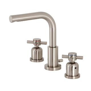 Widespread Bathroom Faucet, Concord, Two-Handle in Brushed Nickel