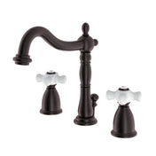 Widespread Bathroom Faucet, Heritage, Two-Handle in Oil Rubbed Bronze