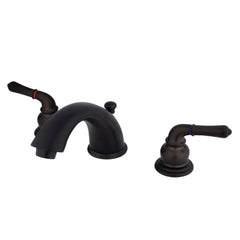 Widespread Bathroom Faucet, Magellan, Two-Handle with Pop-Up Drain in Oil Rubbed Bronze