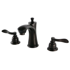 Widespread Bathroom Faucet, NuWave French, Two-Handle in Oil Rubbed Bronze