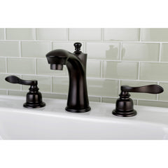 Widespread Bathroom Faucet, NuWave French, Two-Handle in Oil Rubbed Bronze