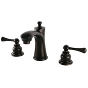 Widespread Bathroom Faucet, Tulare, Two-Handle with Pop-Up Drain in Oil Rubbed Bronze