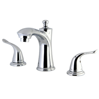 Widespread Bathroom Faucet, Yosemite, Two-Handle in Polished Chrome
