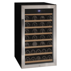 Wine Refrigerator, Cascina Series, 50 Bottle, Single Zone, Freestanding, Stainless Steel
