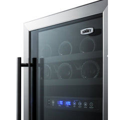 Wine Refrigerator, Dual Zone, Built-In and Freestanding, 28 Bottle
