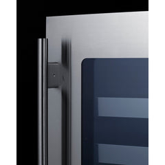 Wine Refrigerator, Single Zone, Built-In and Freestanding, 18 Bottle, Black