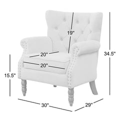 Wingback Chairs, Set of 2, Yellow Velvet with Brown Wood Legs