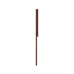 Wood Panel Headboard, King Size in Walnut