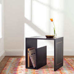 Wool Area Rug, 6 ft x 9 ft in Pink/Green/Brown