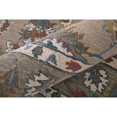 Wool Area Rug in 8 ft x 10 ft Rectangle