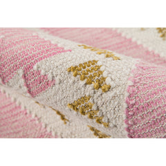 Wool Area Rug in Geometric Pattern, 7'6" x 9'6"