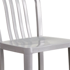 Detail | Close view of the Wulfern Agrilou Slatted Bar Stools, Set of 2