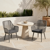 Wulfern Ampelos Wicker Dining Armchairs