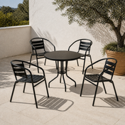 Wulfern Anydros Stacking Patio Chairs Set of 4