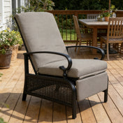 Wulfern Eschati Reclining Patio Lounge Chair
