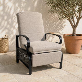 Wulfern Eschati Reclining Patio Lounge Chair