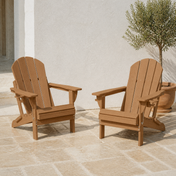 Wulfern Fagrou Folding Adirondack Set