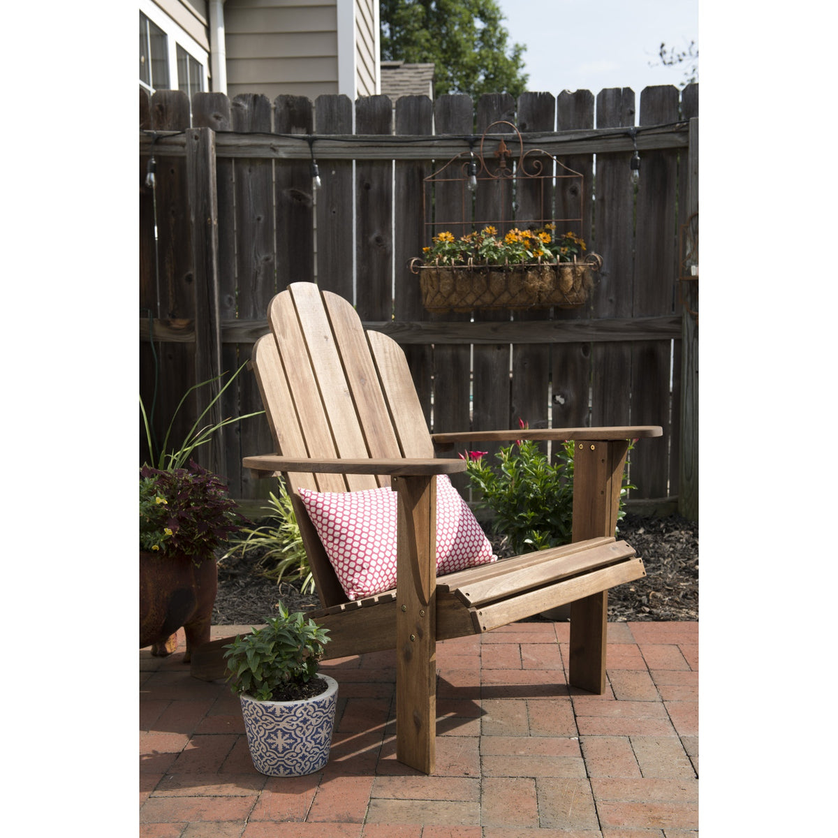 Wulfern Gavrion Adirondack Chair & Ottoman