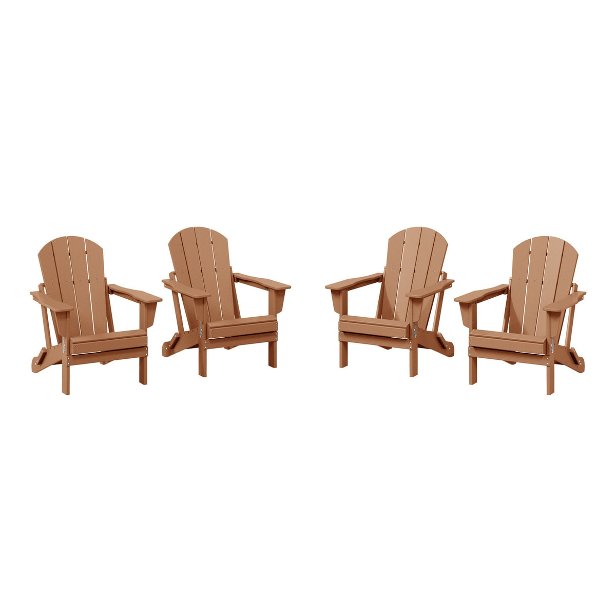 Wulfern Iraklia Folding Adirondack Set