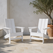 Wulfern Kalogeros HDPE Adirondack Set of 2