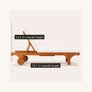 Overall dimensions | chaise shown with 78.7-inch overall length and 14.2-inch overall height callouts
