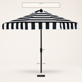 Dimensions | front umbrella view with a 1.5 inch pole diameter callout