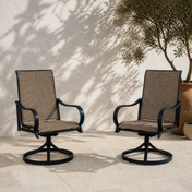 Wulfern Kinaros Swivel Dining Chair Set