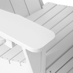 Detail | Close view of the Wulfern Levitha 3-Piece Adirondack Set