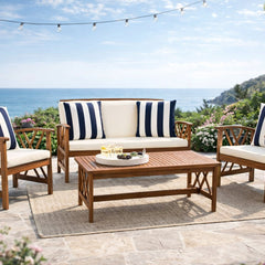 Room | The Wulfern Makra Acacia Conversation Set in a styled room