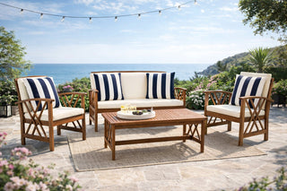 Wulfern Makra Acacia Conversation Set