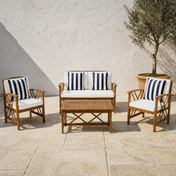 Wulfern Makra Acacia Conversation Set
