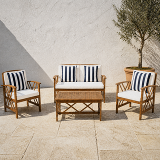 Wulfern Makra Acacia Conversation Set