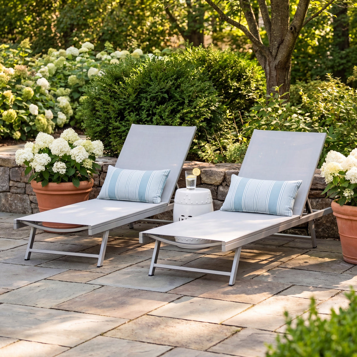 Wulfern Makronisos Reclining Chaise Set
