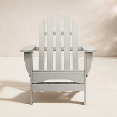 Front | Straight-on view of the Wulfern Mavragani Fold-Away Adirondack Chair
