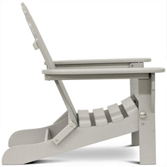 Side | Side view of the Wulfern Mavragani Fold-Away Adirondack Chair