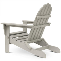 Angle | Three-quarter view of the Wulfern Mavragani Fold-Away Adirondack Chair