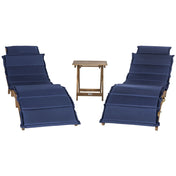 Wulfern Ortholithos Folding Chaise Lounge Set
