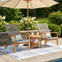 Room | The Wulfern Pontikoussa Teak Adirondack Set in a styled room