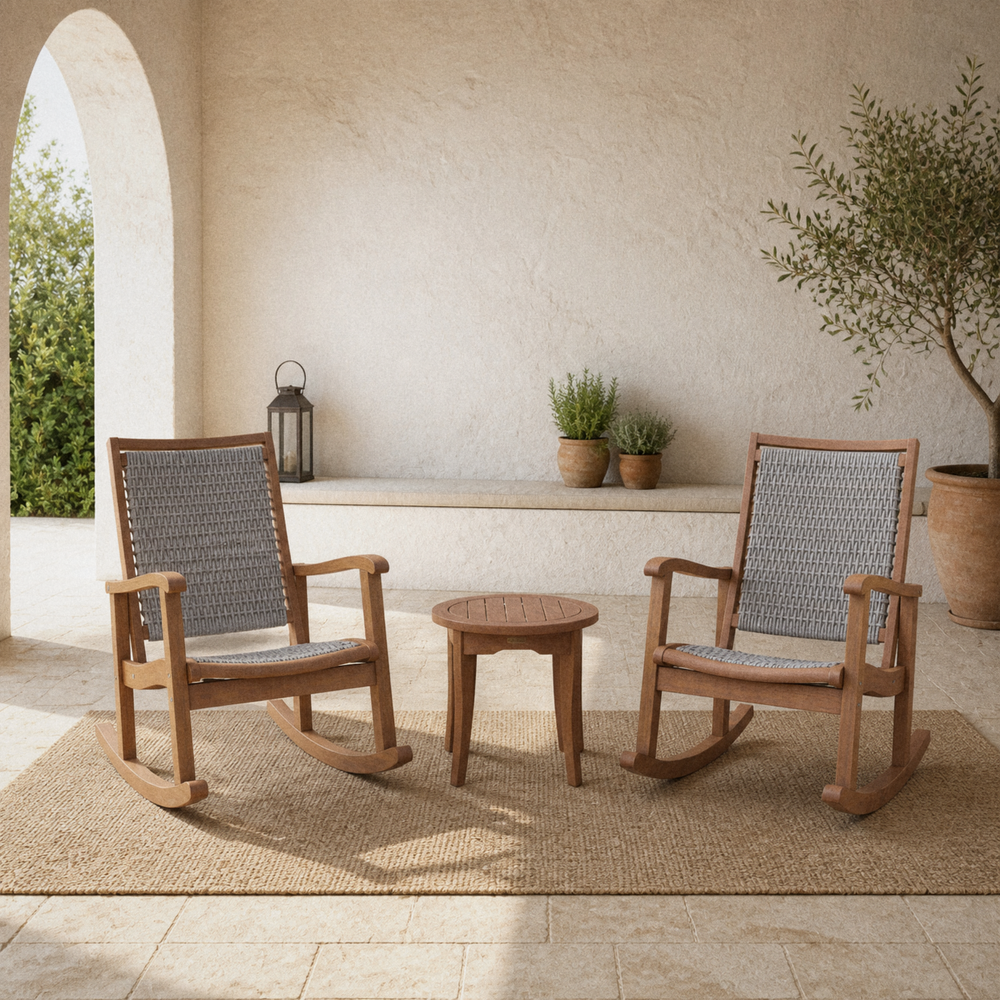Wulfern Pserimos 3-Piece Rocking Set