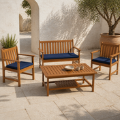 Wulfern Sifnos 4-Piece Conversation Set